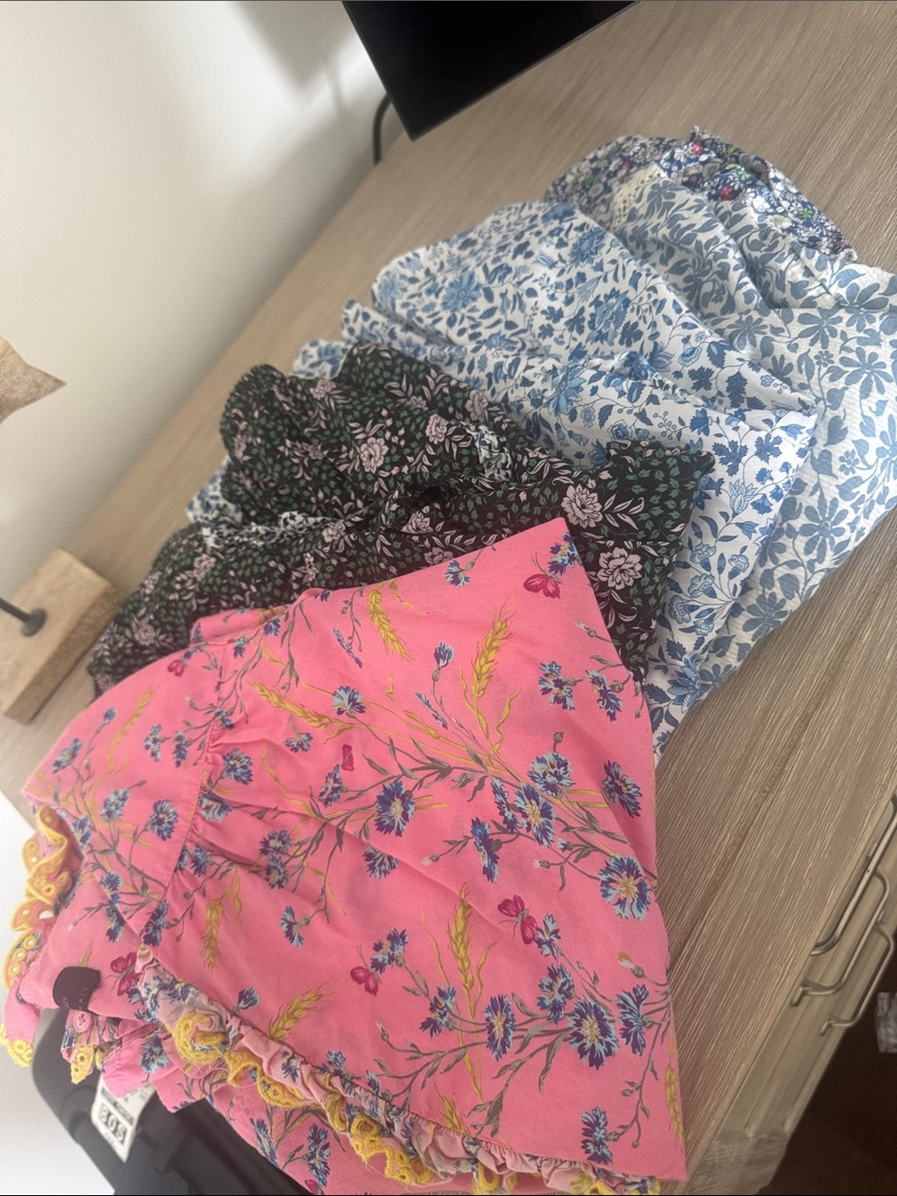 5 XS Liberty JCrew Floral tops
